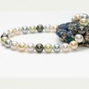1078/ Shell pearls, multicolor, 14 mm