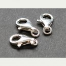 3112/ 3x 925/-Silver carbine-clasp, 9 x 16mm