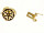 Schlie&szlig;e - 585 Gold, filigran, mit Saphir, Rubin und Smaragd /2829