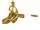 Fermoir pour bijoux - 585 or jaune et or gris, diamants /2842