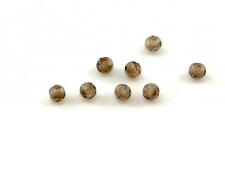 Quartz fumé - facetté, 3 mm - 8 pcs /1029s
