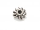 925 silver element - ornated rondelle, 5x10 mm /3131