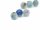 Three kyanite balls