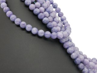 Light blue, pierced, large aquamarine beads