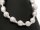 Cordon de perle biwa - baroque 14x22mm gris, longueur 40cm /7618