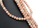 Perles de jaspe colorées et percées