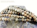 Jasper strand - spheres 8 mm grey brown multicoloured,...