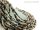 Cordon - Jaspe, boules 4 mm gris brun multicolore, longueur 38,5 cm /4719