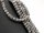 Lace Achat Strang - 8 mm, grau gemustert, 40 cm /4526