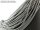 Hematite strand - lentil, 1x4 mm, silver, 40 cm /4724