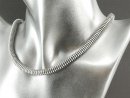 Hämatit Strang - Linsen 2x6 mm silber, 40 cm /4732