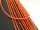 Achat Strang - facettierte Rondelle 2x4 mm orange, 36 cm /2700