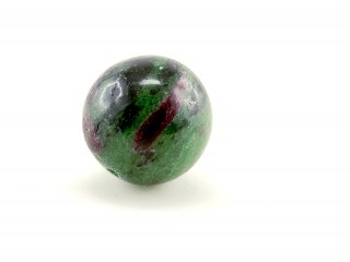 Pink-coloured, faceted, pierced tourmaline cubes