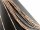 Pierced, rectangular haematite rollers in brown