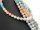 Pierced, mixed gemstones for jewellery