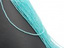 Boules damazonite bleue facettées
