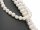 Cordon de perle de culture - baroque 10-14 mm blanc, longueur 37,5 cm /7044