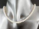 Cultured pearl strand - near round appr. 5x6 mm white,...