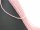 Rosenquarz Strang - facettierte Kugeln 3,5 mm rosa, Länge 39 cm /4584