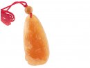 Pendant - carnelian, buddha, orange /B017