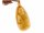 Pendant - calcite, buddha, ocher /B045