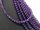 Cordon d´Améthyste - boules à facettes 8mm violet, longueur 39cm /4073