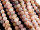 Pink opal strand - spheres 7 mm pink multicolor, length 39.5 cm /1151