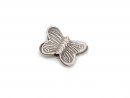 925 silver spacer bead - butterfly 11x16 mm, fore...
