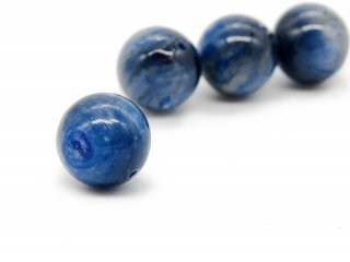 Blue, shimmering kyanite ball