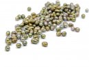 40 grams of green, pierced cultured pearls