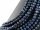 Cordon - Cyanite, boules 9mm, bleu foncé scintillant, longueur 38,5cm /2000