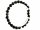Bracelet - Agate, boules à facettes 8mm noir /8707