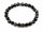 Bracelet - Agate, boules à facettes 8mm noir /8707