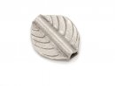 925 silver spacer bead - leaf 14x17 mm, for threading /3179