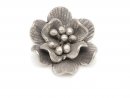 925 silver pendant - flower 20 mm, with eyelet /3177