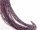 Cordon - saphir et de rubis - boules facettées 2 mm rose violet, longueur 40 cm /1031