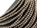 Jasper strand - spheres 8 mm grey patterned, length 38.5...