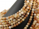 Yellow opal strand - spheres 10 mm shades of honey,...