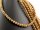Jasper strand - spheres 6 mm beige and sand brown, length 38 cm /2239