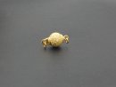 Gold-plated silver jewellery clasp