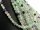 Cordon - Fluorite, disque facette 5x7mm, vert/violet, longueur 37,5cm /4454