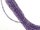 Amethyst strand - faceted spheres 3.5 mm violet, length 39.5 cm /4518