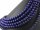 Cordon - Lapis, boules 10mm, bleu royal, longueur 39,5cm /4368