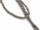 Cordon - Feldspaths, ronde 8 mm, gris, longueur 38 cm /5304