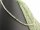 Grüner Granat Strang - facettierte Rondelle 2x3 mm hellgrün, Länge 39 cm /1114