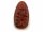 Pendentif - cornaline, bouddha, rouge foncé, 22x44mm /B053