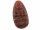 Pendant - Carnelian, Buddha, matt brown-red, 22x42 mm /B051