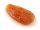 Pendant - carnelian, Dainichi Nyorai, orange red, 22x42 mm /B055