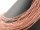 Rhodochrosit Strang - facettierte Kugeln 2 mm rosa grau, Länge 39,5 cm /5068