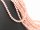Perlmutt Strang - rund 6 mm rosa schimmernd, Länge 38 cm /5165